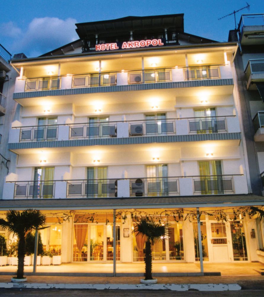 Hotel Akropol Paralía Kültér fotó