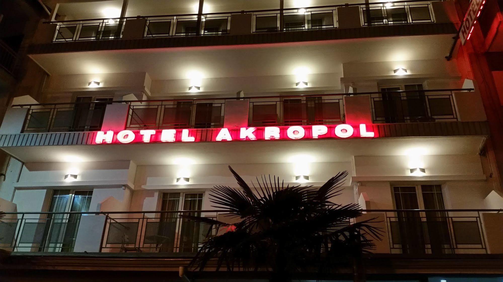 Hotel Akropol Paralía Kültér fotó